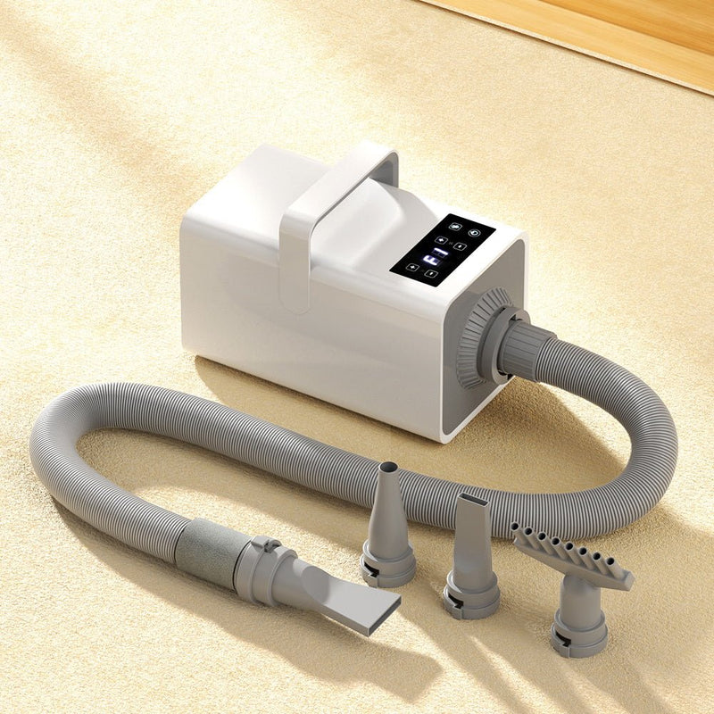 i.Pet Pet Hair Dryer Dog Cat Grooming Speed Heater Blower Hairdryer Low Noise - NuSea