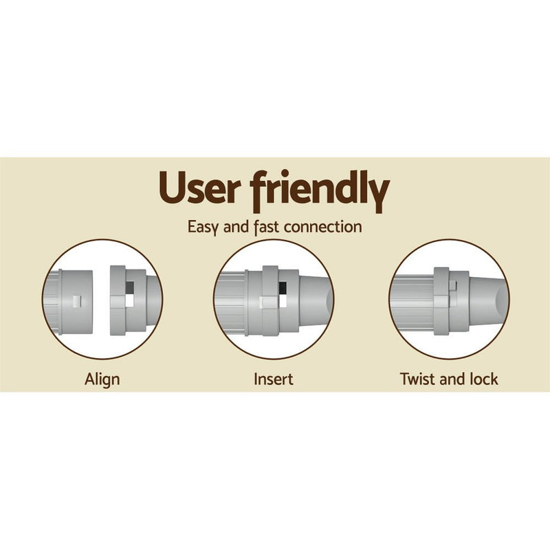 i.Pet Pet Hair Dryer Dog Cat Grooming Speed Heater Blower Hairdryer Low Noise - NuSea