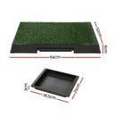 i.Pet Pet Training Pad Dog Potty Toilet Large Loo Portable With Tray Grass Mat - NuSea