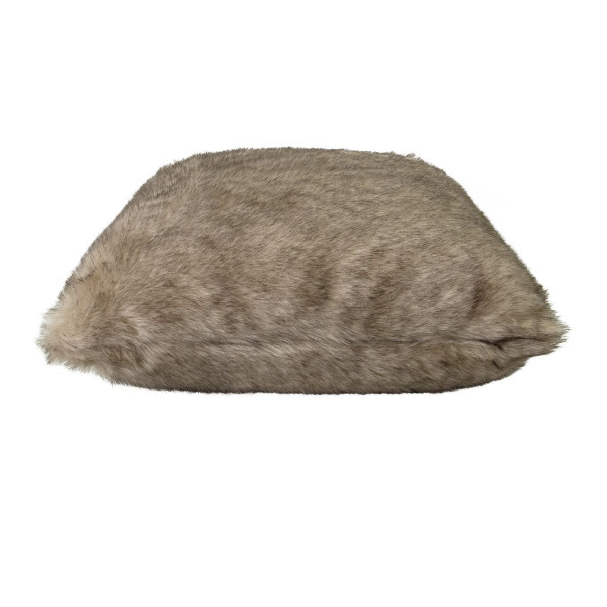 J Elliot Home Brown Fox Luxury Faux Fur Filled Cushion 50 x 50cm - NuSea