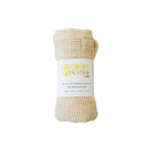 J Elliot Home Lemonade Karma Set of 4 Cotton Eco - Friendly Natural Mesh Storage Bag Set - NuSea