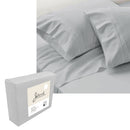 Jane Barrington 1200TC Olivia Cotton Rich Sheet Set 40cm Wall Cloud Queen - NuSea