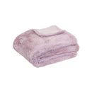 J.Elliot Home Arlo Faux Fur Throw Lilac - NuSea