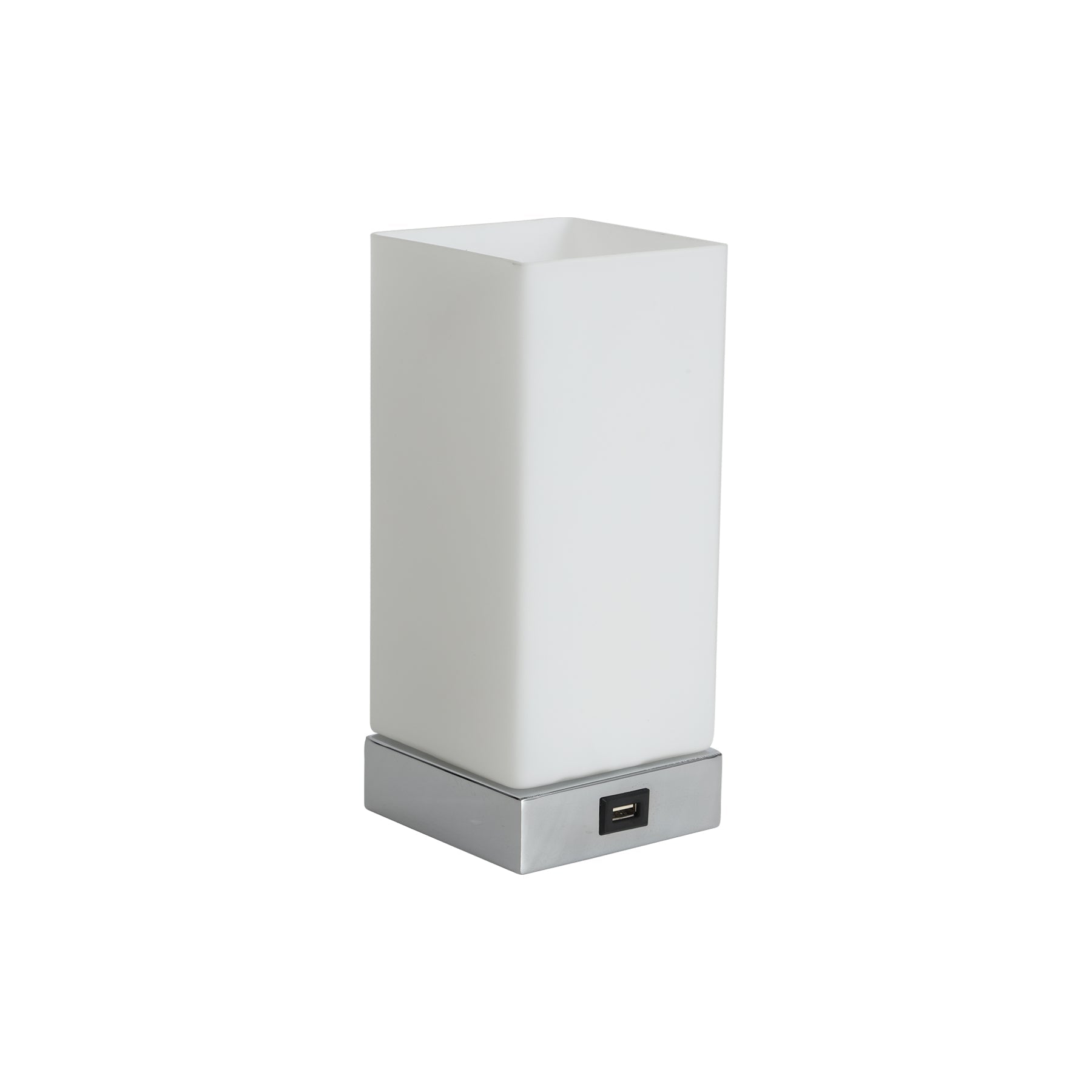 Jessica Rectangle Touch Lamp with USB Port - NuSea