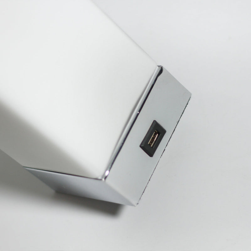 Jessica Rectangle Touch Lamp with USB Port - NuSea