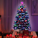 Jingle Jollys 1.5m Christmas Tree Optic Fibre LED Xmas tree Multi Colour - NuSea