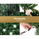 Jingle Jollys 1.5m Christmas Tree Optic Fibre LED Xmas tree Multi Colour - NuSea