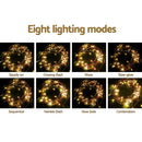 Jingle Jollys 20M Christmas Lights Icicle Light 800 LED Warm White Decor - NuSea