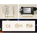 Jingle Jollys 20M Christmas Lights Icicle Light 800 LED Warm White Decor - NuSea