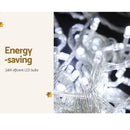 Jingle Jollys 50M Christmas Lights String Light 500 LED Cool White - NuSea