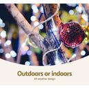 Jingle Jollys 50M Christmas Lights String Light 500 LED Cool White - NuSea