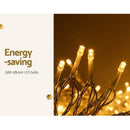 Jingle Jollys 50M Christmas Lights String Light 500 LED Warm White - NuSea