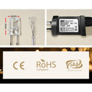 Jingle Jollys 6X3M Christmas Lights Curtain Light Warm White 600 LED - NuSea