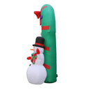 Jingle Jollys Christmas Inflatable Archwary 2.8M Illuminated Decorations - NuSea