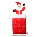 Jingle Jollys Christmas Inflatable Santa Pop Up 1.8M Illuminated Decorations - NuSea