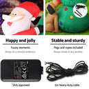 Jingle Jollys Christmas Inflatable Santa Tree 1.8M Illuminated Decorations - NuSea