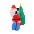 Jingle Jollys Christmas Inflatable Tree Snowman 2.7M Illuminated Decorations - NuSea