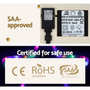 Jingle Jollys Christmas Lights 188cm Tree 288 LED Decorations - NuSea