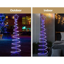 Jingle Jollys Christmas Lights 188cm Tree 288 LED Decorations - NuSea