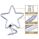 Jingle Jollys Christmas Lights 188cm Tree 288 LED Decorations - NuSea