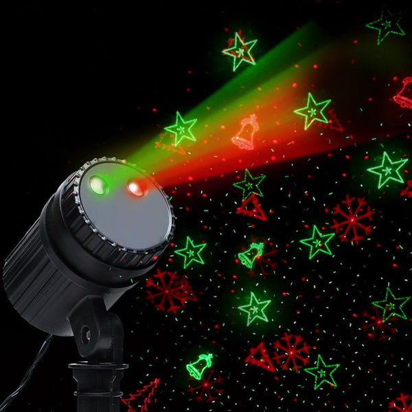 Jingle Jollys Christmas Lights Laser Light Projector Outdoor Decorations - NuSea