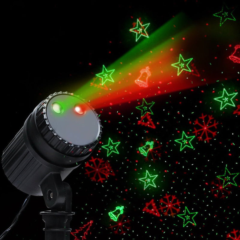 Jingle Jollys Christmas Lights Laser Light Projector Outdoor Decorations - NuSea