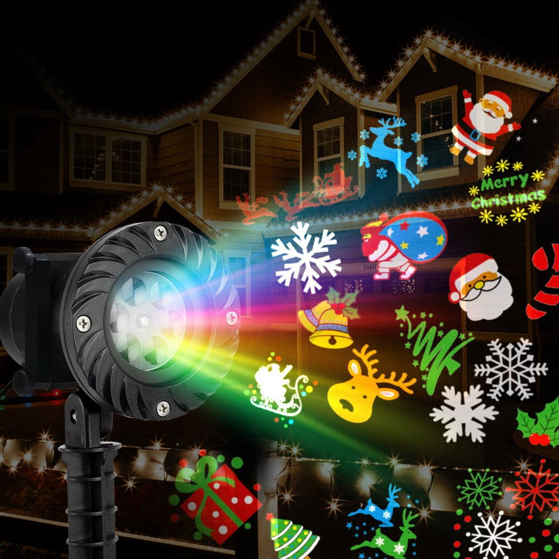 Jingle Jollys Christmas Lights Projector Light Outdoor Decorations Outdoor - NuSea