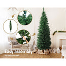 Jingle Jollys Christmas Tree 1.8m Xmas Tree Decorations Green 300 Tips - NuSea