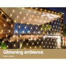 Jingle Jollys ChristmasLights 4mx6m Net String Light 1000 LED Warm - NuSea