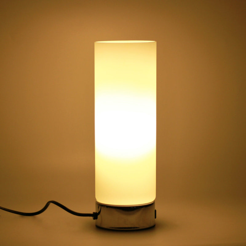 Julie Cylinder Touch Lamp with USB Port - NuSea