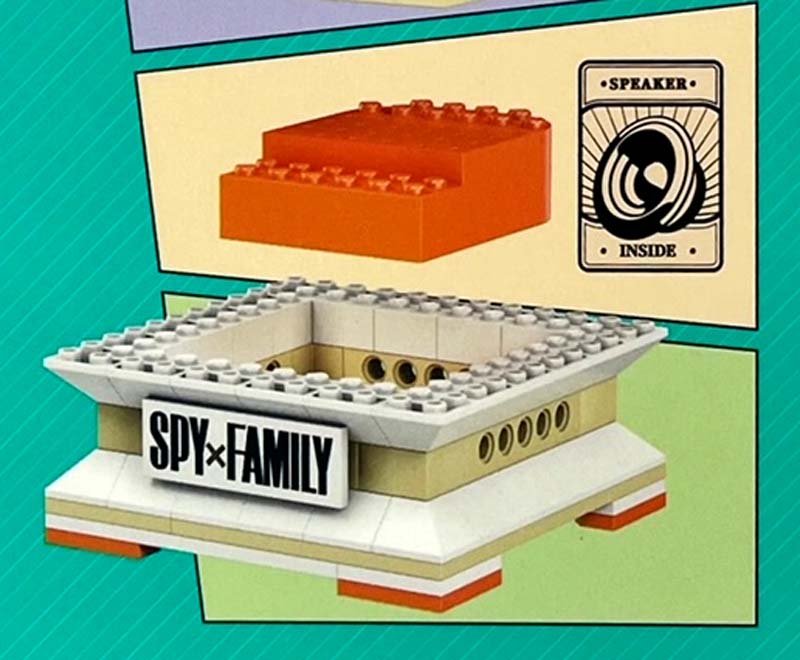 Kalos Spy X Family Anya Forger Building Block Bluetooth Speaker - NuSea