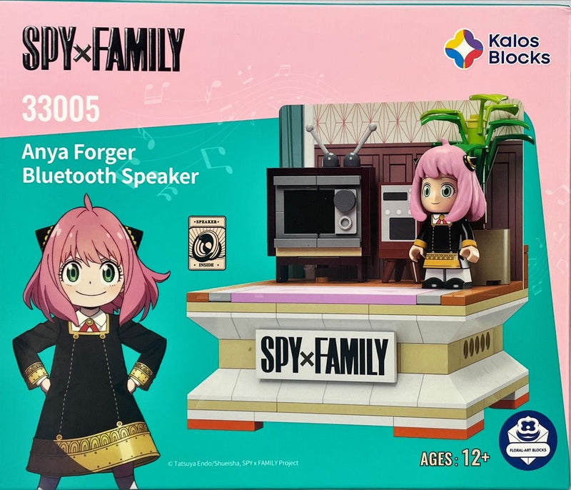 Kalos Spy X Family Anya Forger Building Block Bluetooth Speaker - NuSea