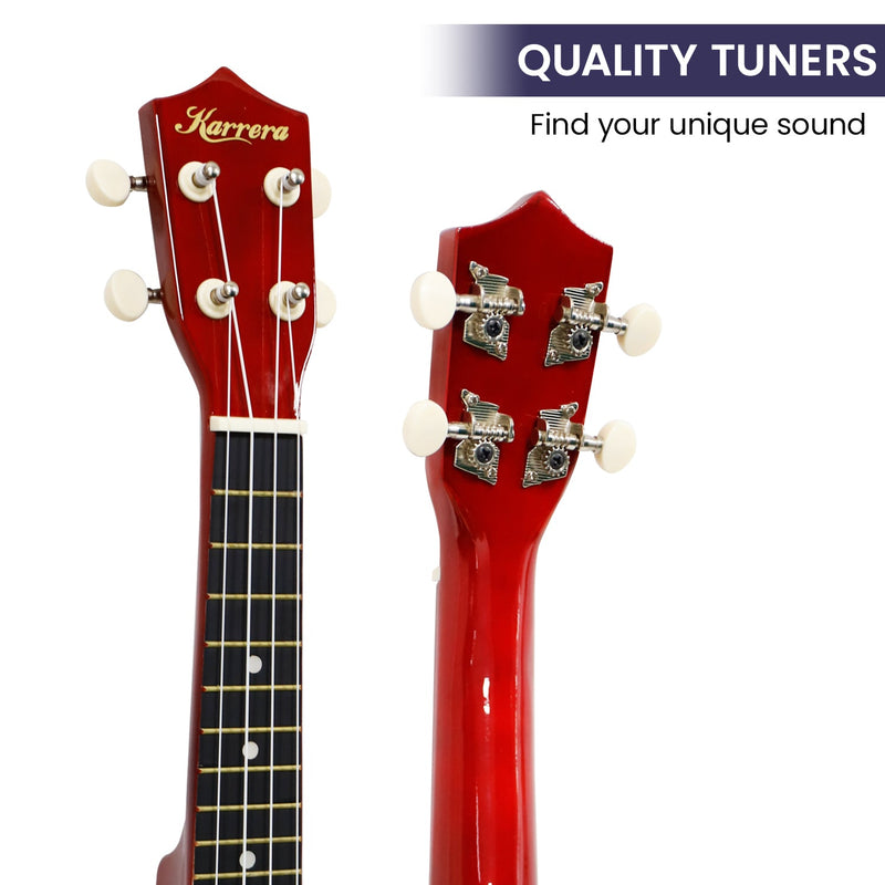 Karrera 21in Ukulele - Natural - NuSea