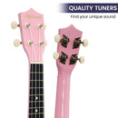 Karrera 21in Ukulele - Pink - NuSea