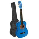 Karrera 34in Acoustic Children no cut Guitar - Blue - NuSea