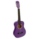Karrera 34in Acoustic Children no cut Guitar - Purple - NuSea