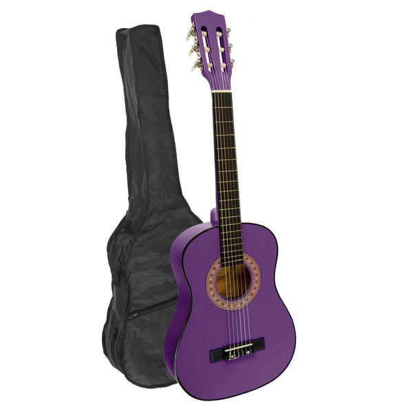 Karrera 34in Acoustic Children no cut Guitar - Purple - NuSea