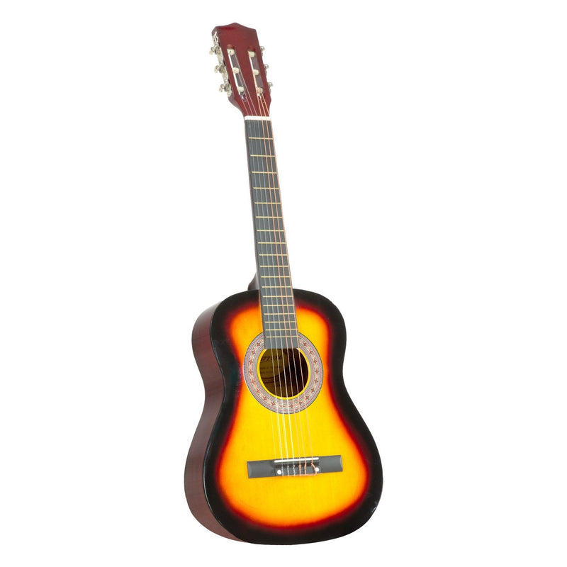 Karrera 34in Acoustic Wooden Childrens Guitar - Sunburst - NuSea