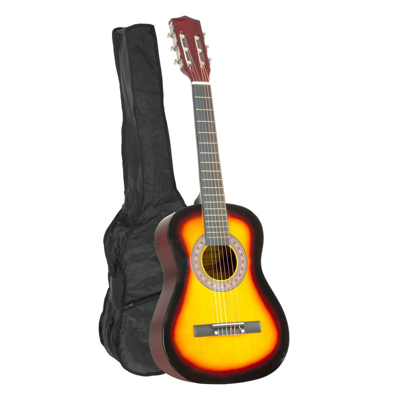 Karrera 34in Acoustic Wooden Childrens Guitar - Sunburst - NuSea