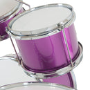 Karrera Childrens 4pc Drum Kit - Purple - NuSea
