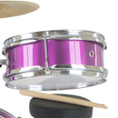 Karrera Childrens 4pc Drum Kit - Purple - NuSea