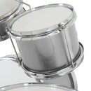 Karrera Childrens 4pc Drum Kit - Silver - NuSea