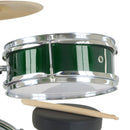 Karrera Children's 4pc Drumkit - Green - NuSea