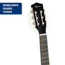 Karrera Childrens Acoustic Guitar Kids - Black - NuSea