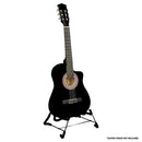 Karrera Childrens Acoustic Guitar Kids - Black - NuSea