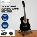 Karrera Childrens Acoustic Guitar Kids - Black - NuSea
