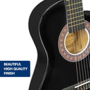 Karrera Childrens Acoustic Guitar Kids - Black - NuSea