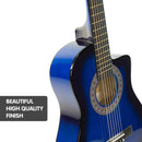 Karrera Childrens Acoustic Guitar Kids - Blue - NuSea
