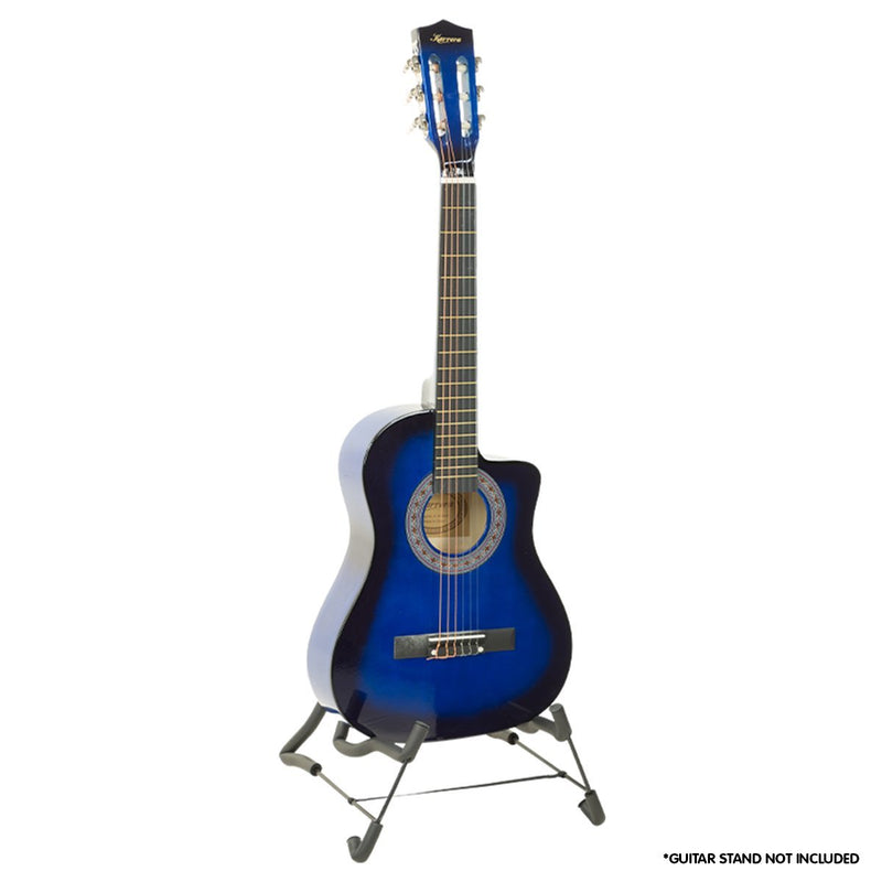 Karrera Childrens Acoustic Guitar Kids - Blue - NuSea