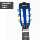 Karrera Childrens Acoustic Guitar Kids - Blue - NuSea